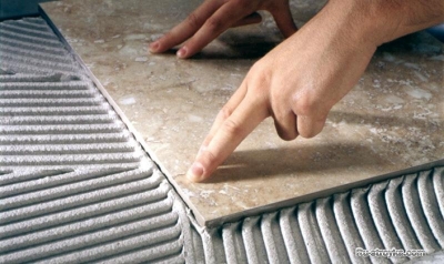 Укладка керамической плитки на пол своими руками